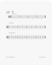 exercises to fingerstyle pluck the c chord